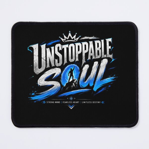 Item preview, Unstoppable Soul Motivational Typography Art designed and sold by Pawar1999.