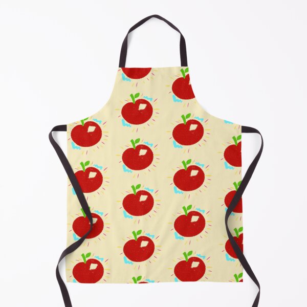 Item preview, Funky Apple! Pop and cute (beige) designed and sold by Tiny-Sugar-Dove.