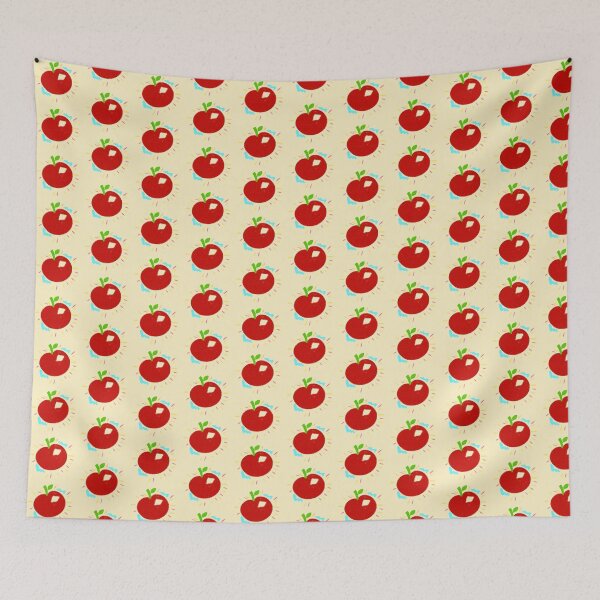 Item preview, Funky Apple! Pop and cute (beige) designed and sold by Tiny-Sugar-Dove.