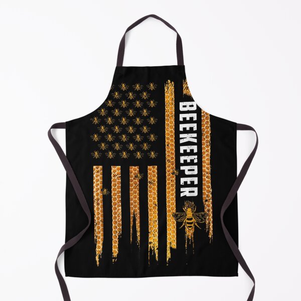 Item preview, Beekeeping American Flag Honeycomb designed and sold by goombi-creative.