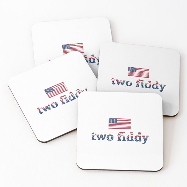 Item preview, Two Fiddy 2 Fiddy 250th Anniversary 4th of July Patriotic designed and sold by cass-vale-lab.