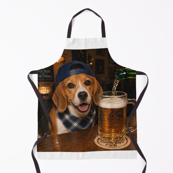 Item preview, Beagle Drinking Beer Funny Dog Meme designed and sold by OMITTEROMINOUS.