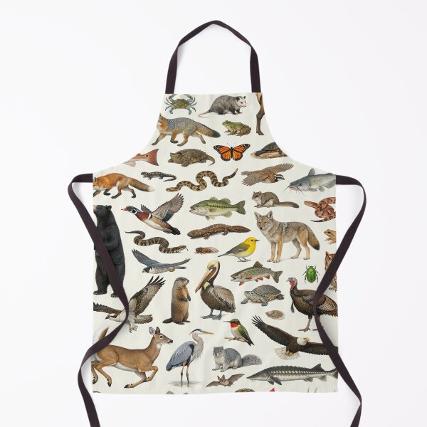 Item preview, Animals of Virginia Retro Style Identification Chart designed and sold by kakarikihill.