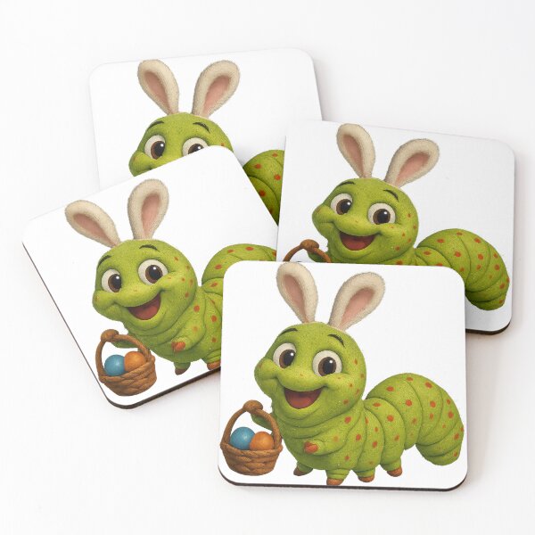 Item preview, Easter Luna Moth Caterpillar designed and sold by Sillytoe.