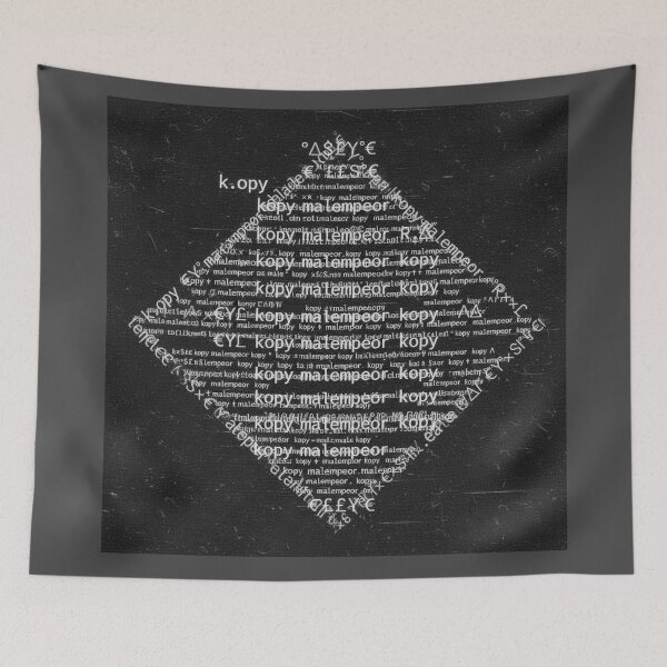 Item preview, pattern with typography designed and sold by -Trashcraft-Street-art-.