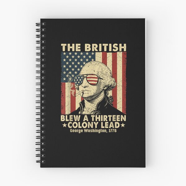 Item preview, British Blew 13 Colony Lead Washington 4th of July Men Women designed and sold by MatherFisher.