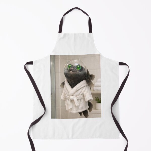 Item preview, Cozy Bathrobe Barreleye Fish designed and sold by Sillytoe.