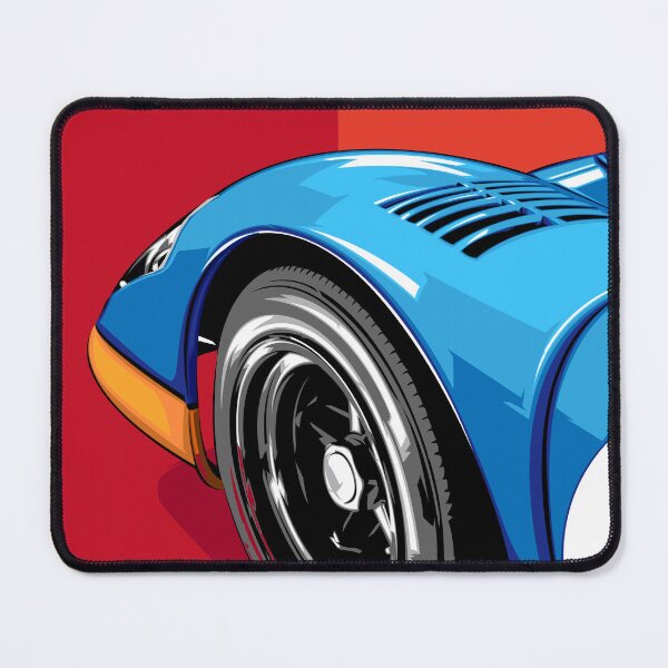Item preview, Pop Art Blue Race Car Wheel designed and sold by Lexkon Liu's art.