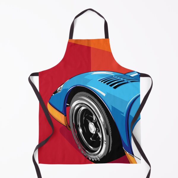 Item preview, Pop Art Blue Race Car Wheel designed and sold by Lexkon Liu's art.