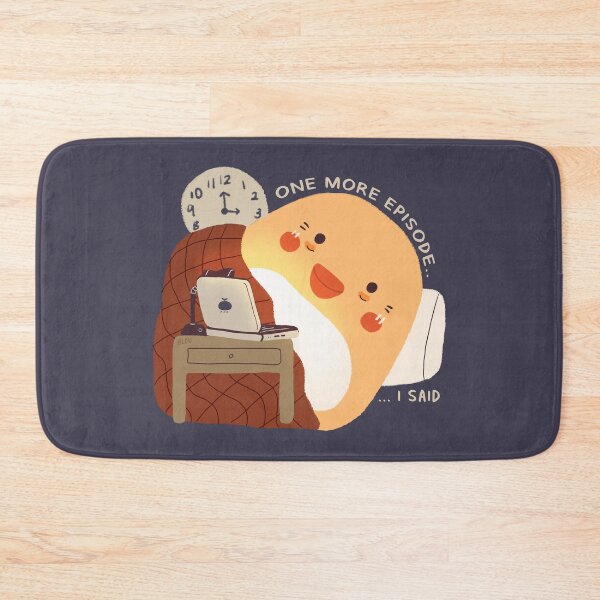 Item preview, One More Episode I Said - Cute Mochi Art designed and sold by aaalou.