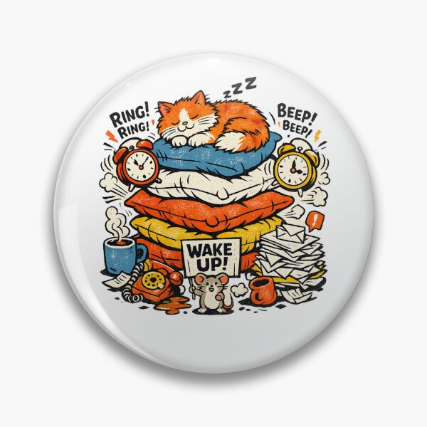 Item preview, Professional Napper Funny Lazy Cat Retro Vintage Vector  designed and sold by wizooo411.