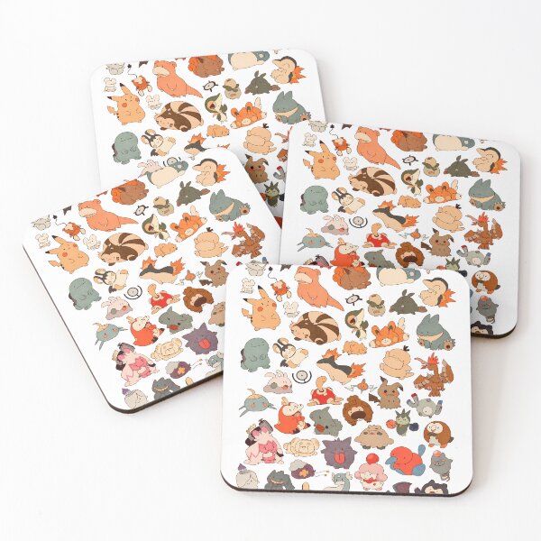 Item preview, Cute Monsters Graphic Pocket Creatures designed and sold by Revoleos.
