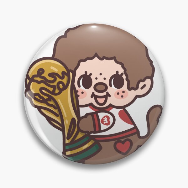 Item preview, world cup monchhichi fan art designed and sold by Monchi Studio.