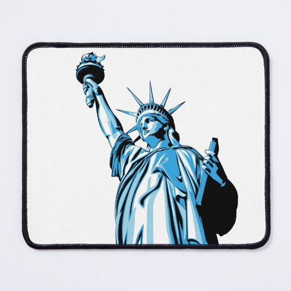 Item preview, Pop Art Statue Of Liberty Illustration designed and sold by Lexkon Liu's art.