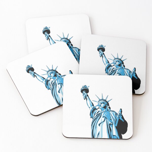 Item preview, Pop Art Statue Of Liberty Illustration designed and sold by Lexkon Liu's art.