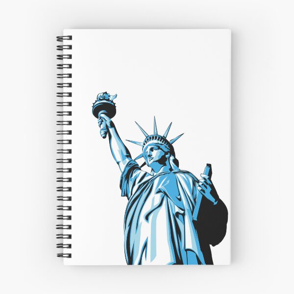 Item preview, Pop Art Statue Of Liberty Illustration designed and sold by Lexkon Liu's art.