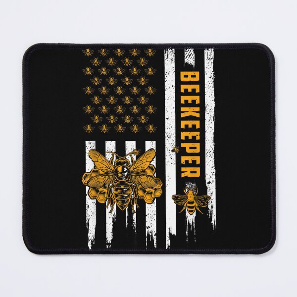 Item preview, Beekeeping American Flag designed and sold by goombi-creative.