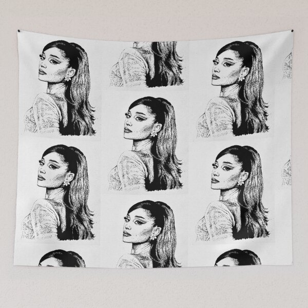 Item preview, Ariana Grande Positions Pointilism Portrait designed and sold by artbycades.