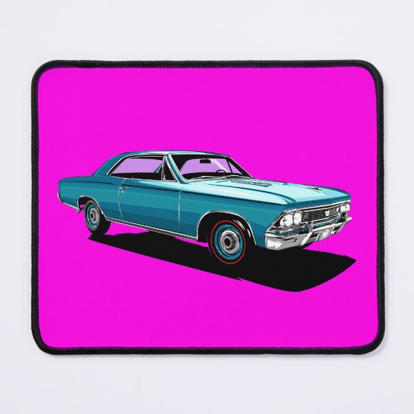 Artikelvorschau, Pop Art Blaues Retro Muscle Car entworfen und verkauft von Lexkon Liu's art.