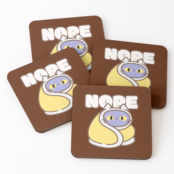 Item preview, Nope Cozy Blanket Cat Meme designed and sold by GenZFashion000.