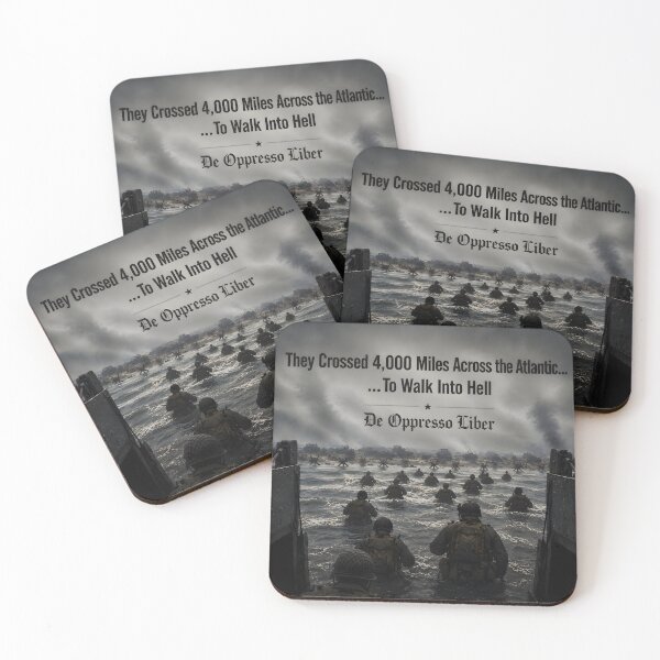 Item preview, D-Day Normandy Landing – They Crossed 4,000 Miles | WWII Tribute designed and sold by RockyLambda.
