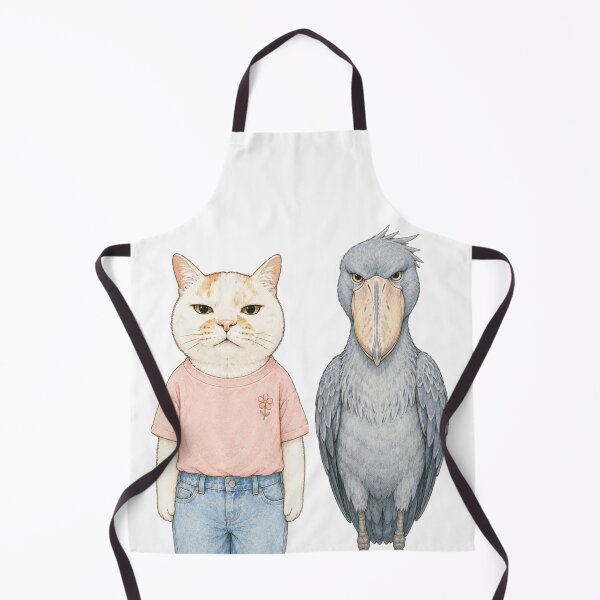 Item preview, Unlikely Companions: The Gaze of an Anthropomorphic Cat and Shiobill designed and sold by Komatoya.