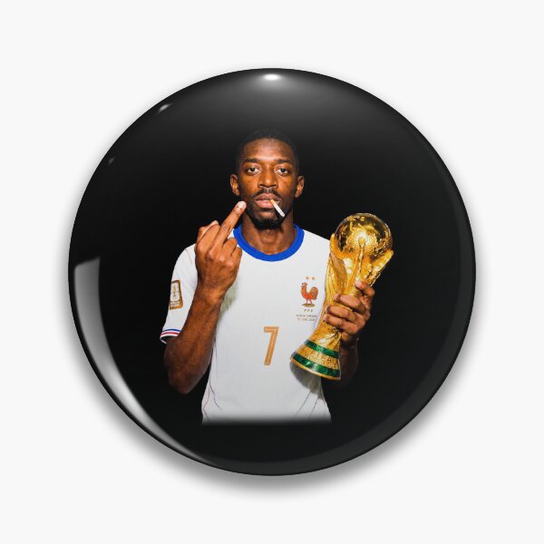 Item preview, Ousmane Dembélé Smoking & Middle Finger designed and sold by chibichibii.