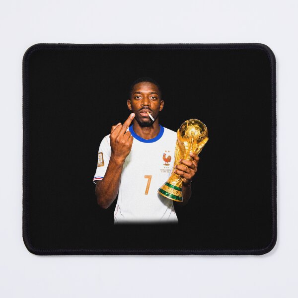 Item preview, Ousmane Dembélé Smoking & Middle Finger designed and sold by chibichibii.