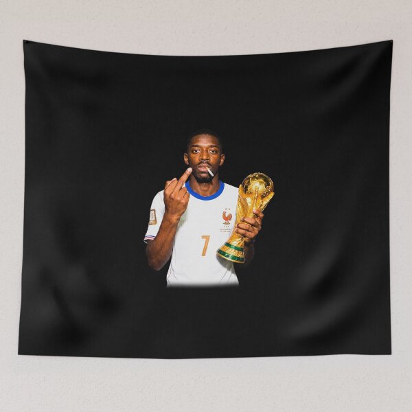 Item preview, Ousmane Dembélé Smoking & Middle Finger designed and sold by chibichibii.