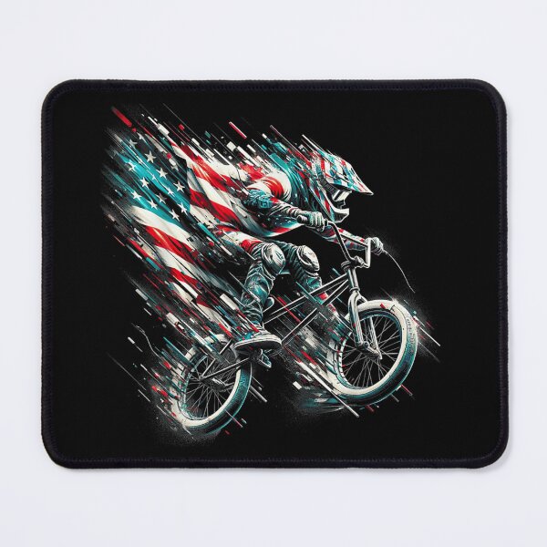Item preview, BMX American Flag USA designed and sold by goombi-creative.