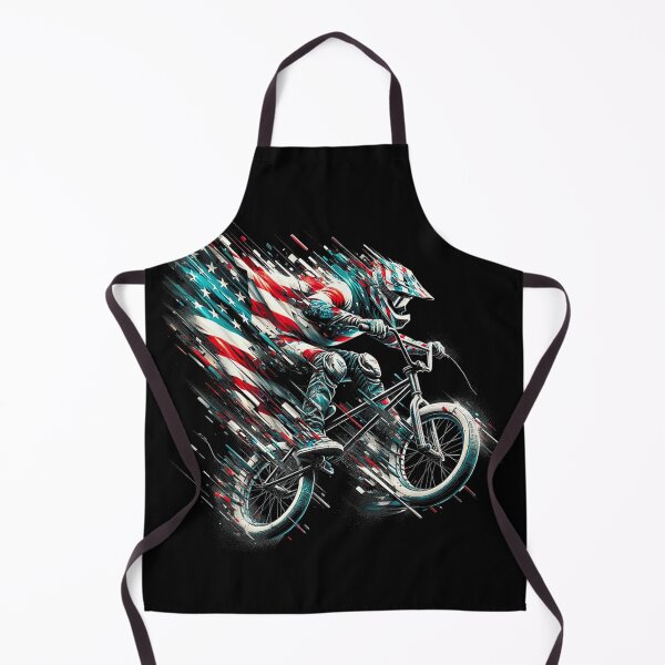 Item preview, BMX American Flag USA designed and sold by goombi-creative.