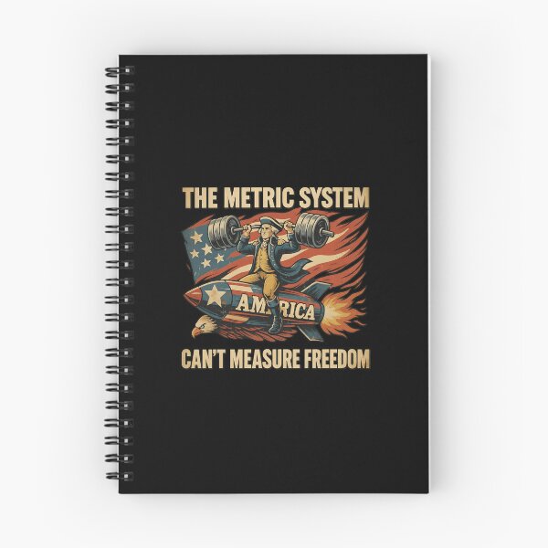 Item preview, The Metric System Can't Measure Freedom Funny 4th of July designed and sold by thomas-frame.