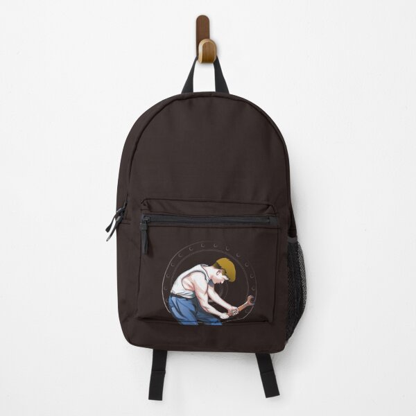 Item preview, Pop Art Industrial Mechanic Working Illustration designed and sold by Lexkon Liu's art.
