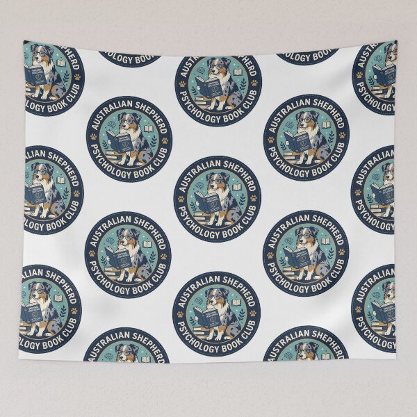 Item preview, Australian Shepherd Psychology Book Club Emotional Intelligence Reade designed and sold by PictoVibe.