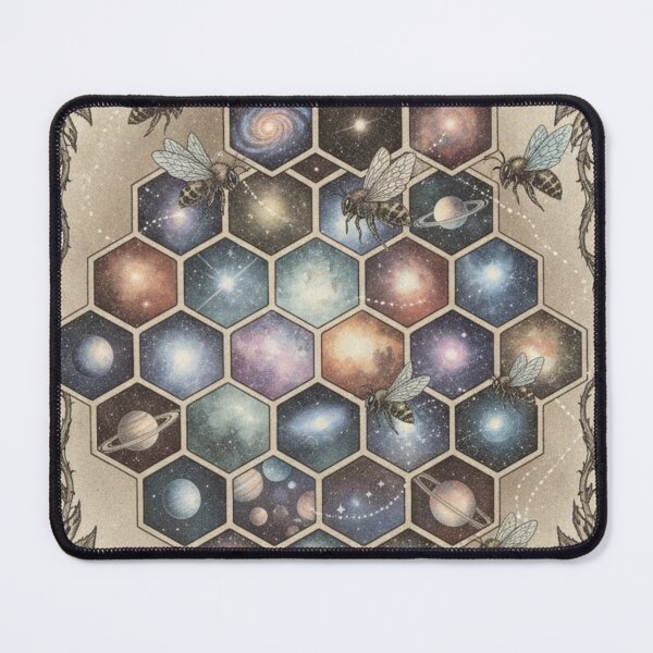 Item preview, Floral Honeycomb | Vintage Natural Geometry designed and sold by HeyHas.