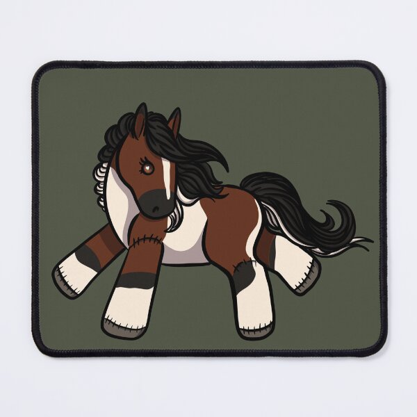Item preview, Bay Tobiano Plush Pony designed and sold by OWR-Artistry.