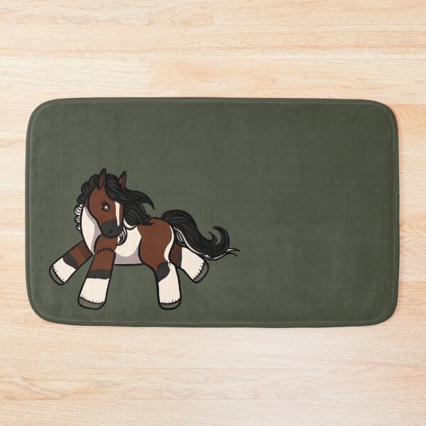 Item preview, Bay Tobiano Plush Pony designed and sold by OWR-Artistry.