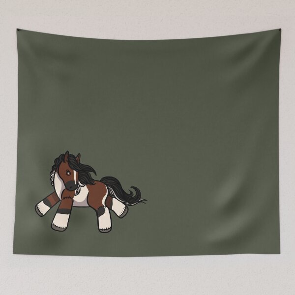 Item preview, Bay Tobiano Plush Pony designed and sold by OWR-Artistry.