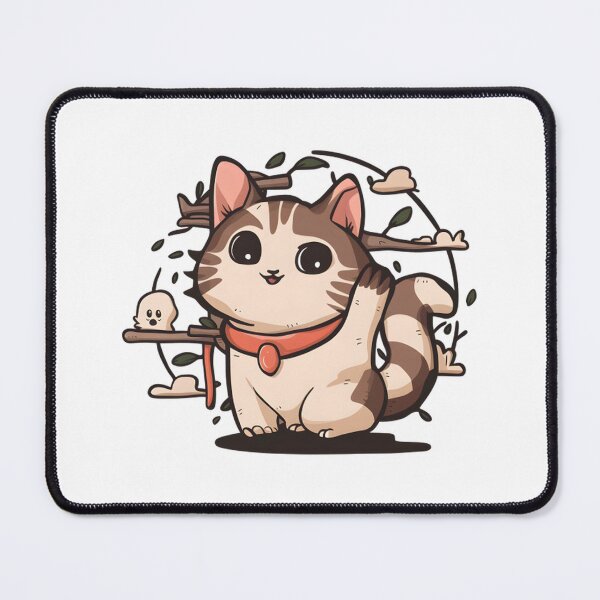 Item preview, Cheeky Japanese Kawaii Cat Illustration designed and sold by Indulgentjapan.