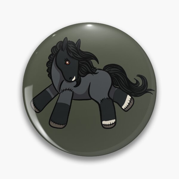 Item preview, Blue Roan Plush Pony designed and sold by OWR-Artistry.