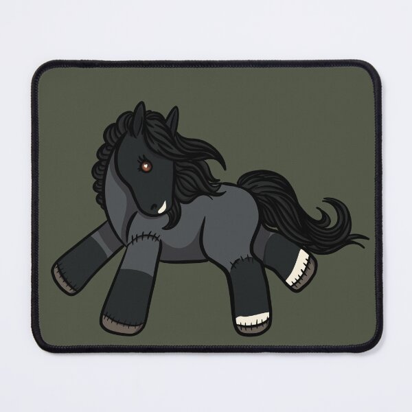 Item preview, Blue Roan Plush Pony designed and sold by OWR-Artistry.