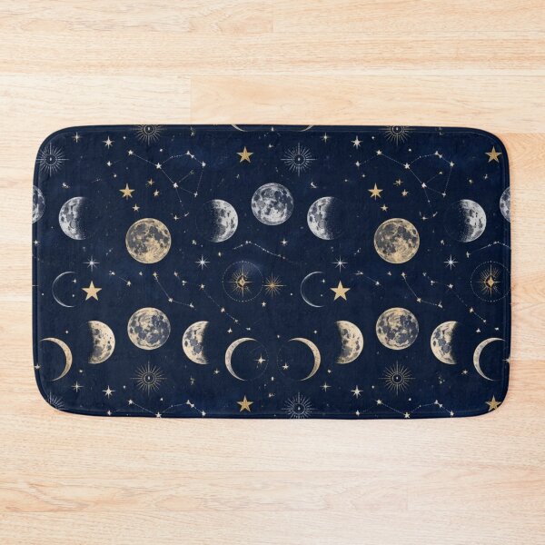 Item preview, Celestial Moon Phases Star Pattern designed and sold by StickyGuys.
