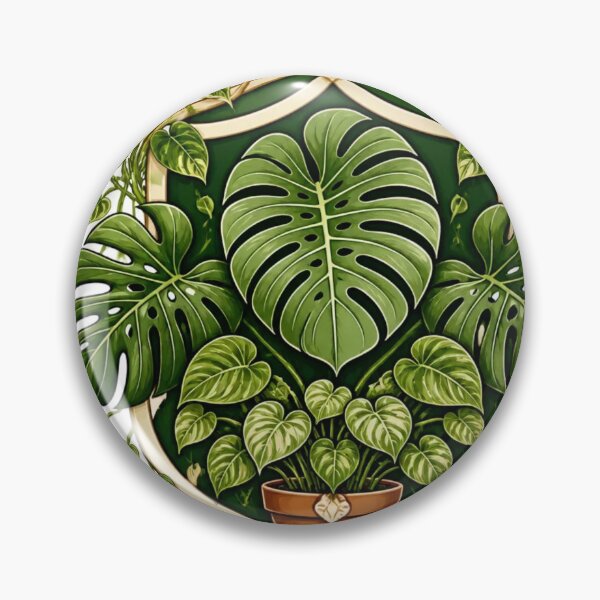 Item preview, Plant Lady Botanical Crest Houseplant Emblem designed and sold by StickyGuys.