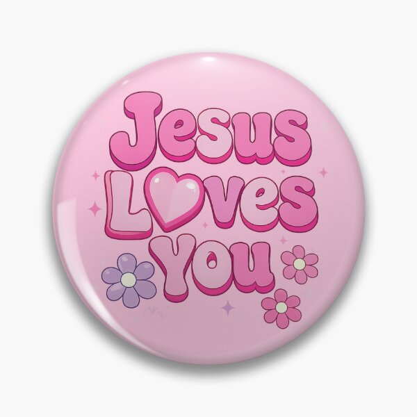 Item preview, Jesus loves you designed and sold by YChangShop.
