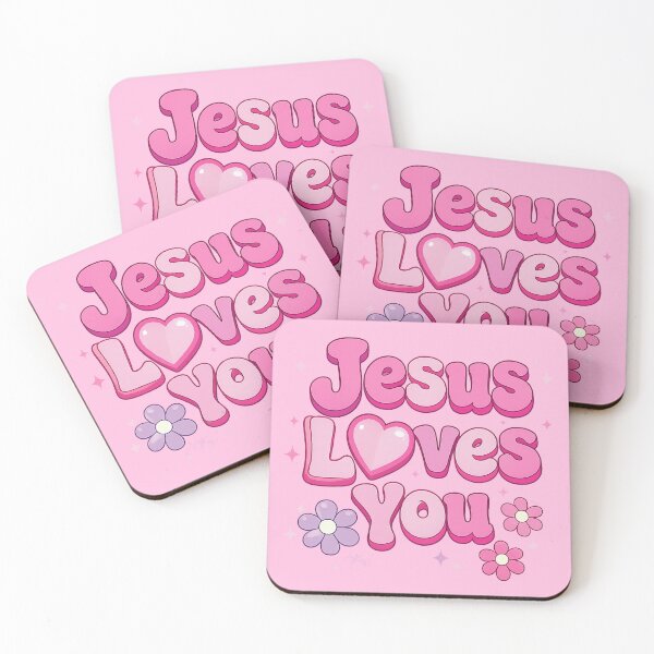 Item preview, Jesus loves you designed and sold by YChangShop.