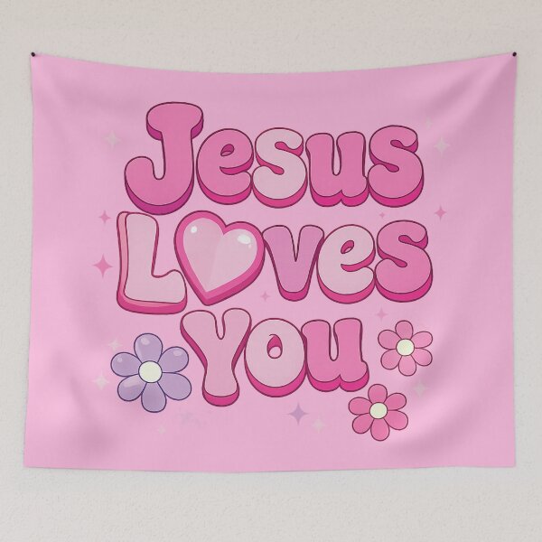 Artikelvorschau, Jesus liebt dich entworfen und verkauft von YChangShop.