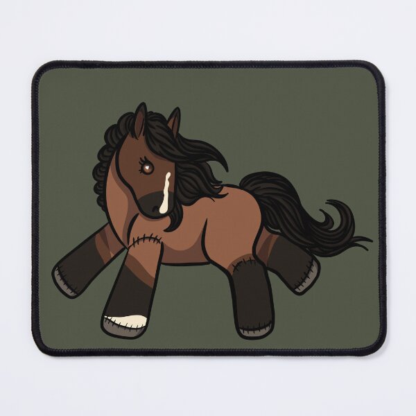 Item preview, Bay Roan Plush Pony designed and sold by OWR-Artistry.