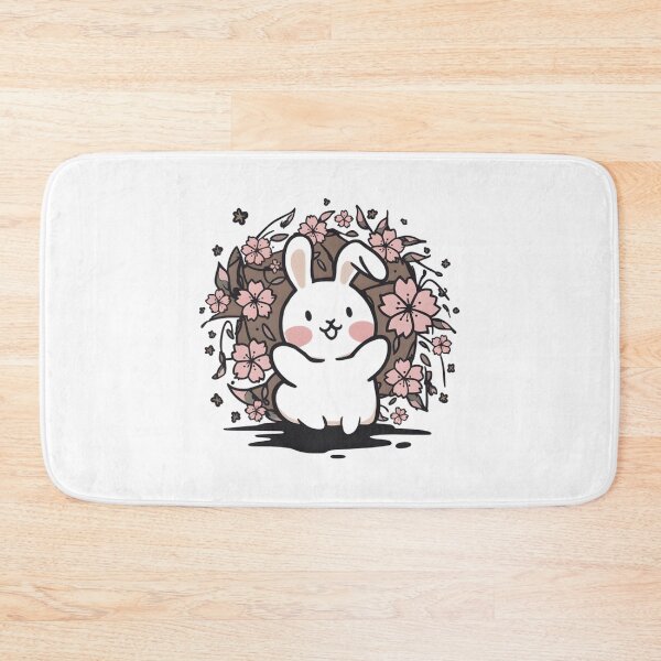 Item preview, Freedom Kawaii Bunny Rabbit Art designed and sold by Indulgentjapan.