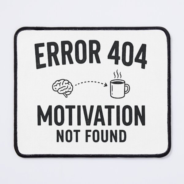 Item preview, Error 404 Motivation Not Found  designed and sold by ERVNR.