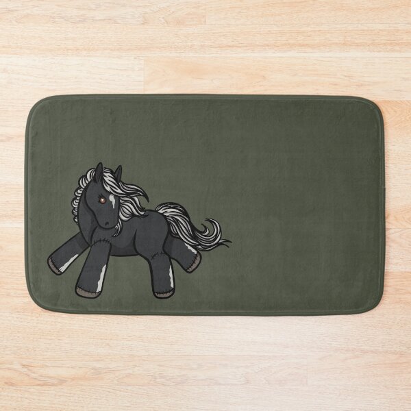 Item preview, Silver Black Plush Pony designed and sold by OWR-Artistry.
